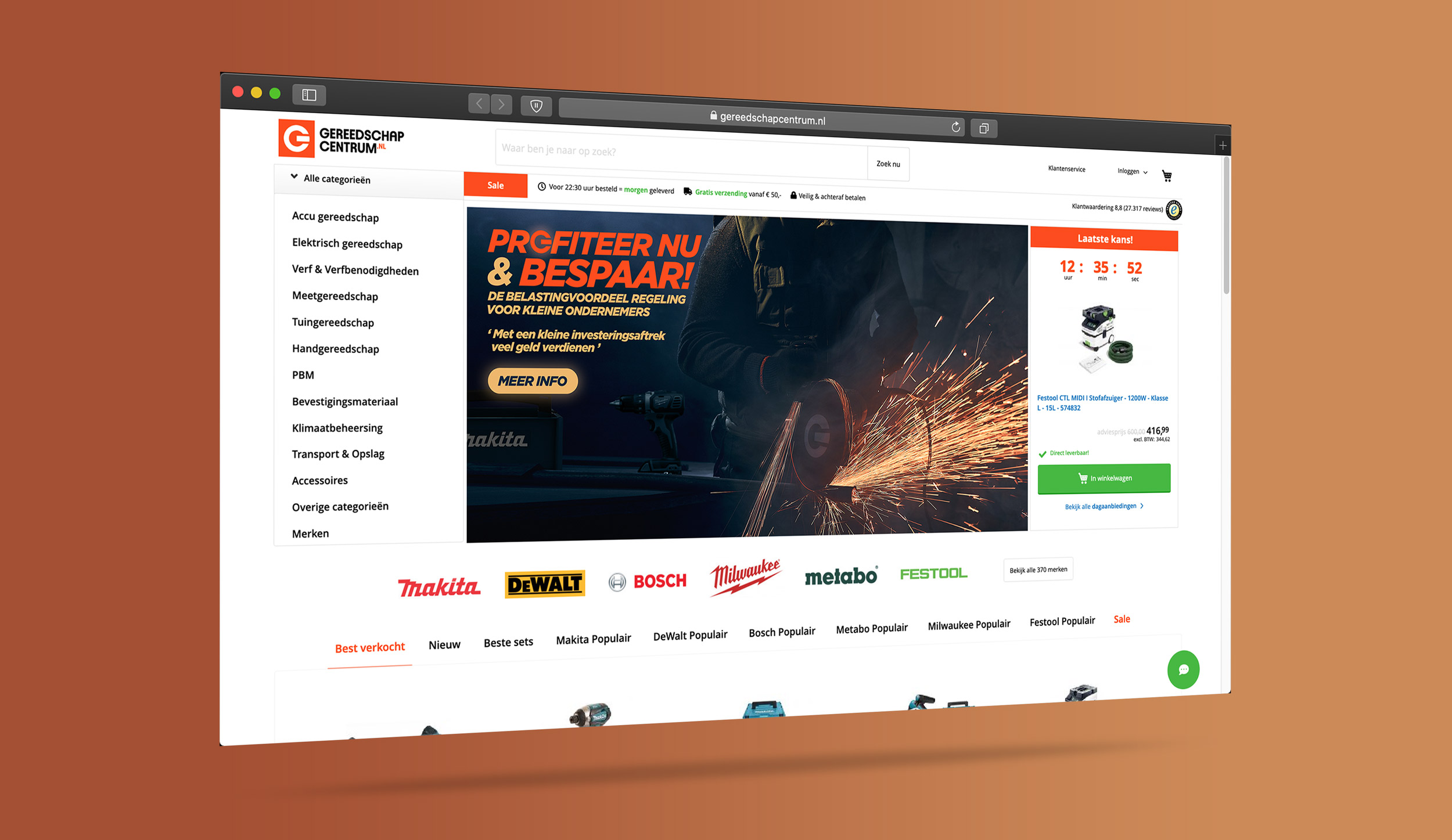 Gereedschap Centrum — mockup 2