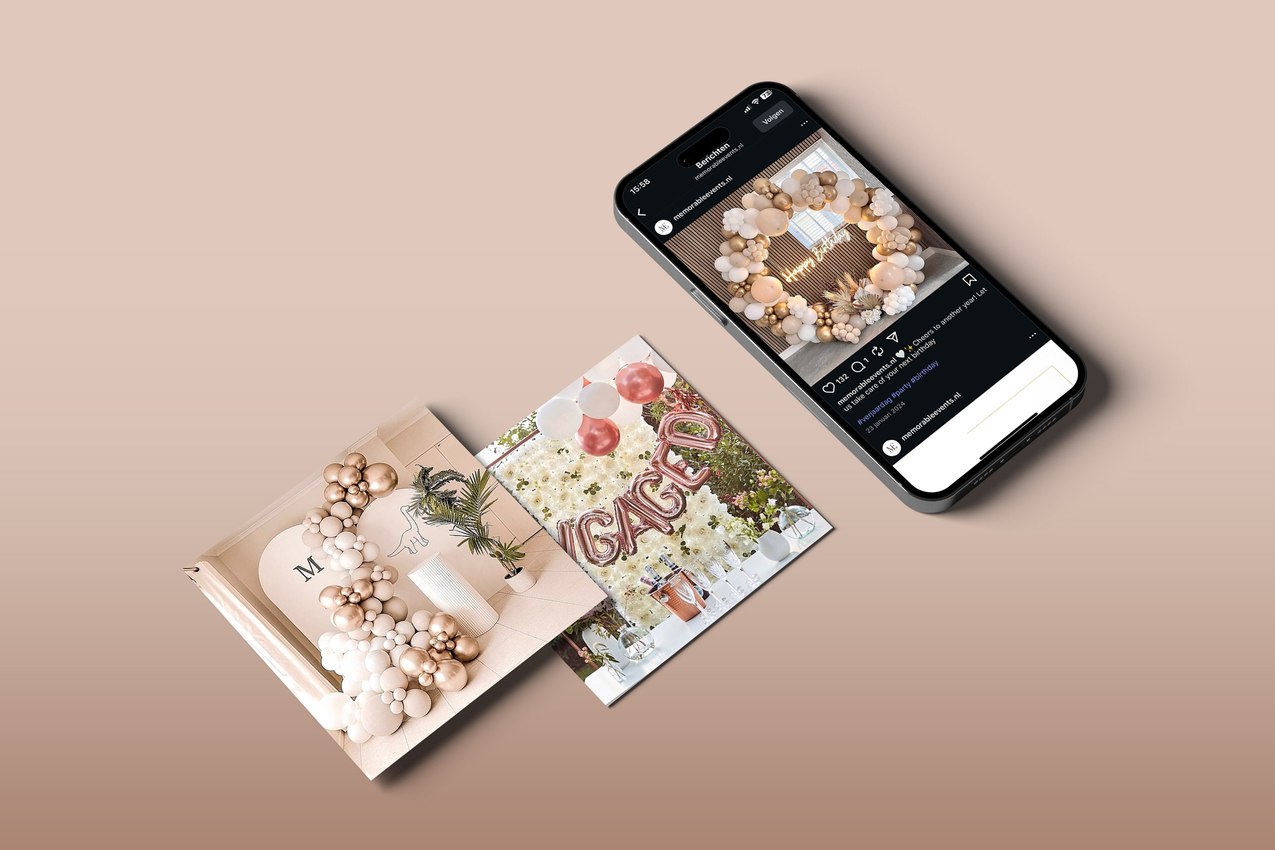 Memorable Events — mockup 3